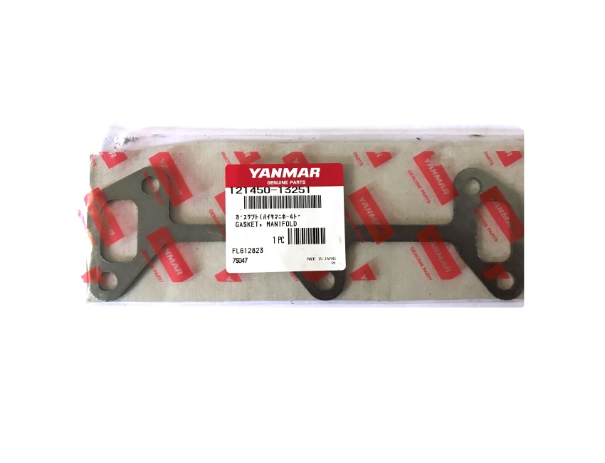 Genuine YANMAR Gasket Heat Exchanger / Exhaust Manifold to Block